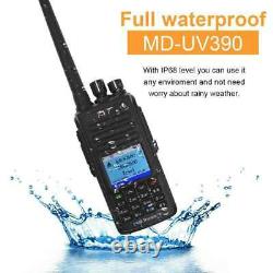 Combo TYT MD-UV390 136-174MHz/400-480MHz DMR WithGPS with High Gain Antenna