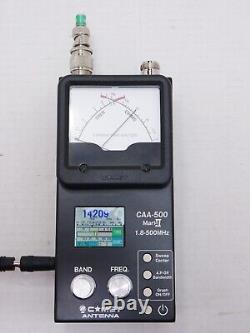 Comet CAA-500 Mark II Antenna SWR Analyzer 1.8MHz to 500MHz 35 range division