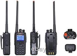 DMR-6X2 (DMR and Analog) 7-Watt Dual Band Two-Way Radio 136-174Mhz VHF & 400-48
