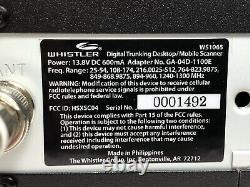 Desktop Mobile Radio Scanner WS1065 Whistler 700 MHz USB PC Skywarn Emergency