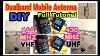 Diy Mobile Dualband Antenna 144mhz 430mhz Full Tutorial Swr 1 Vhf Uhf Use For Travel