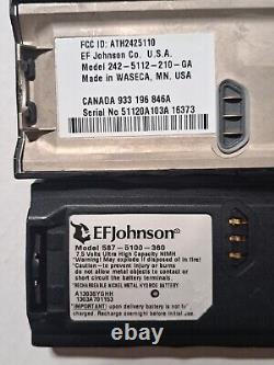 EF JOHNSON 5100 VHF 136-178MHZ P25 512CH DIGITAL WithFPP AES DES FREE PROGRAMMING