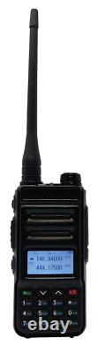 Explorer QRZ-1 Dual Band VHF/UHF HT Radio with Programming Software and Cable