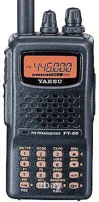 FT-60R DualBand Handheld 5W VHF/UHF Amateur Radio Transceiver Dual Band