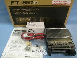 FT-891M 50W YAESU HF/50MHz All Mode Transceiver SSB CW AM FM Ultra Compact Size