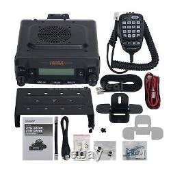 FTM-6000R Dual Band Mobile Radio 50W Car VHF UHF Transceiver Distance Over 10KM