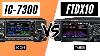 Ftdx10 Vs Ic 7300 Comparison