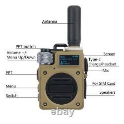 G6 Walkie Talkie Handheld Two Way Radio Transceiver 5000KM Wearable 400-470Mhz