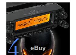 Ham FM Transceiver radio 27/50/144/430Mhz Quad Band HF&VHF&UHF 800 Channels