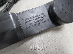 Harris PRC-117F Radio VHF UHF Antenna & Blade Ant Gooseneck Base Handset Falcon