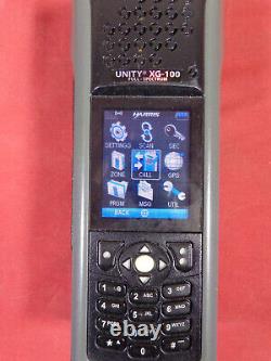 Harris UNITY XG-100 P Tri-Band VHF UHF 700/800Mhz P25 Trunkng Conv RSSI COMP PKG