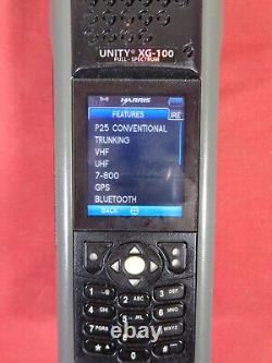 Harris UNITY XG-100 P Tri-Band VHF UHF 700/800Mhz P25 Trunkng Conv RSSI COMP PKG