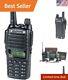 High Power Dual Band Radio 136-174mhz Vhf 400-520mhz Uhf Ham Portable Two-way