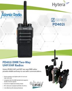 Hytera PD402i Portable Radio (VHF/UHF) Digital (DMR) Warranty (3yr) MAKE OFFER
