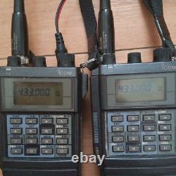 ICOM Dual Band Amateur VHF UHF Transceiver IC23 144MHz 430MHz 2 units set