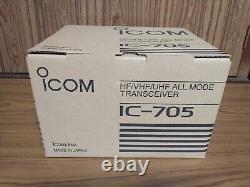 ICOM IC-705 HF/50/144/430MHz 10W All Mode Portable Transceiver Ham Radio NEW