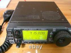 ICOM IC-706MKII HF144MHz All Mode Transceiver 100With20W Confirmed withmic, cable