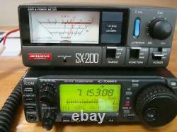 ICOM IC-706MKII HF144MHz All Mode Transceiver 100With20W Confirmed withmic, cable