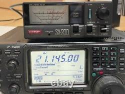 ICOM IC-7400 HF/VHF 50MHz100W 144MHz50W transceiver Excellent