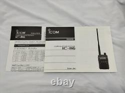 ICOM IC-R6 Wide Band 0.100-1309.995MHz UNBLOCKED Communication Handy Receiver