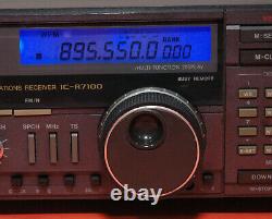 ICOM IC-R7100 HF VHF UHF Receiver 25MHz-2000MHz