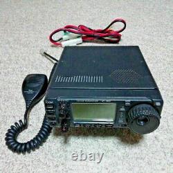Icom IC 706 HF/50MHz/144MHz ALL MODE Transceiver Radio HM 103 3.5MHz/7MHz