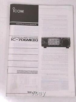 Icom IC-706MKII HF/VHF Radio Transceiver