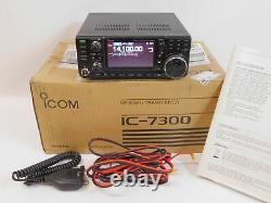 Icom IC-7300 Ham Radio HF 50MHz Transceiver with Box (MARS mod, works great)