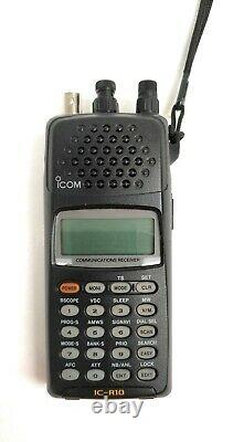 Icom IC-R10 Portable Wideband Communication Receiver 0.5 MHz to 1300 MHz