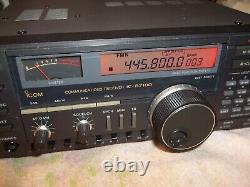 Icom IC-R7100 VHF UHF Radio Receiver with Factory UT-36 Voice Synthesizer