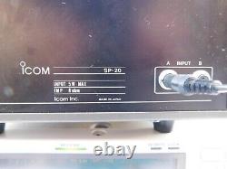 Icom IC-R9500 Professional Comm Receiver. 005-3335 Mhz, UT-122, SP-20 & Manual