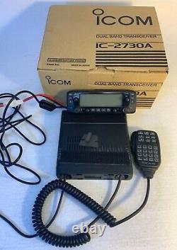 Icom Ic-2730a 50-watt 144/440mhz Dual Band 2-m/440-mhz Mobile Mars Modded