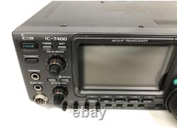 Icom ic-7400 HF/VHF 50MHz100W 144MHz50W transceiver From Japan Used