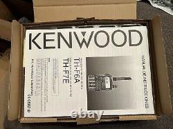 KENWOOD TH-F6A 144 / 220 / 440 MHz HT with 100 kHz- 1300 MHz RECEIVE AM FM SSB