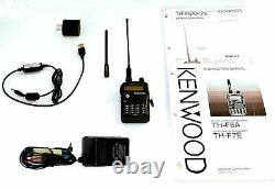 KENWOOD TH-F6A 144/220/440MHz FM TRIBANDER + HF HT with 2 CHARGERS + 2 ANTENNAS