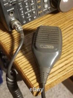 KENWOOD TS-570S All Mode HF/50MHZ TRANSCEIVER, Power Cord, Mic and Manual-Used