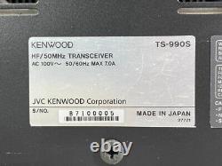 KENWOOD TS-990S HF/50MHz Transceiver Amateur Ham Radio Excellent