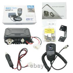 KT-WP12 25W 200 Channels VHF UHF Dual Band Mini Mobile Car Radio Transceiver