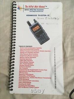 Kenwood THD72A Dual-band VHF/UHF Handheld Transceiver