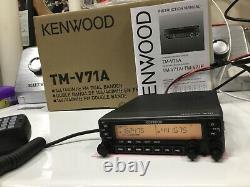 Kenwood TM-71A 144/440 MHz Dual Band Mobile Ham Radio LOOK