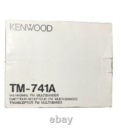 Kenwood TM 741A 144/440 MHz FM MultiBander Amateur Mobile Transceiver