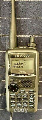 Kenwood Th -d72 Dual Band 144/440mhz Handheld Tranciever And Accessories
