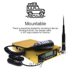 LEIXEN 25W VV-898SP VHF/UHF Portable Dual Band Car Mobile Radio 12000 Battery