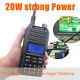 Leixen Uv-25d Strong Power 20w 136-174&400-480mhz Radio Portable Walkie Talkie