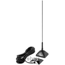 Larsen KG160UDPL Glass Mounted Mobile Antenna, VHF 160-174 MHz, PL-259