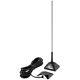 Larsen Kg160udpl Glass Mounted Mobile Antenna, Vhf 160-174 Mhz, Pl-259