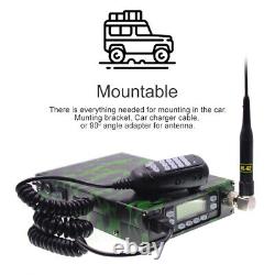 Leixen 25W VV-898SP VHF/UHF Portable Dual Band Car Mobile Radio 12000 Battery