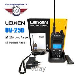 Leixen UV-25D 20W Dual Band 400480MHz/136174MHz Long Rang Distance2 Way Radio