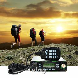 Leixen VV-898SP Portable Dual Band Mobile Radio 12000mAh 25W VHF/UHF 2 Way Radio