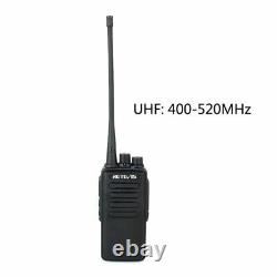 Long Range Dual Band UHF VHF Two Way Communication Radio PTT With Charge Station